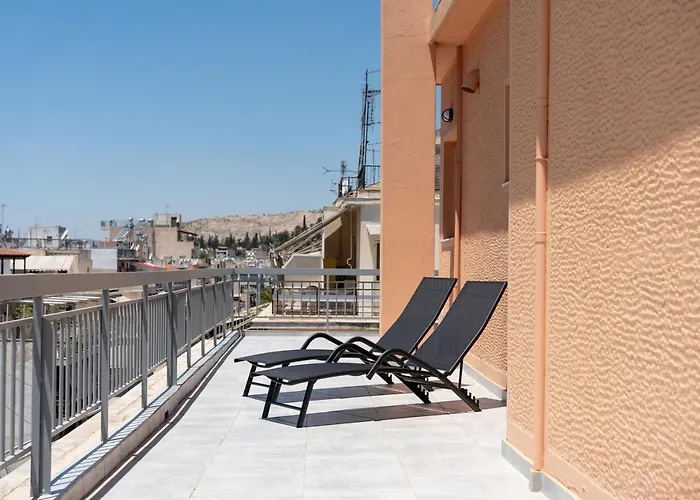 Liv - Sunny Penthouse Near Acropolis
